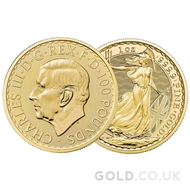 2023 Gold Britannia Coin 1oz King Charles III