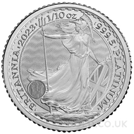 2023 1/10oz Platinum Britannia Coin