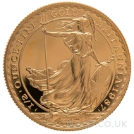 1987 1/2oz Gold Proof Britannia Coin
