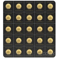 MapleGram 25 x 1g Gold Coins (2024)