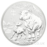 Silver Perth Mint Year of the Ox 2oz (2021)