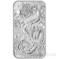 Dragon 1oz Rectangular Silver Coin/Bar (2024)