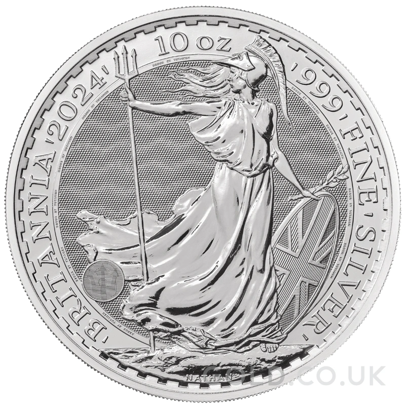 2024 Britannia 10oz Silver Coin