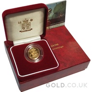 Gold Proof Half Sovereign Boxed (2007)