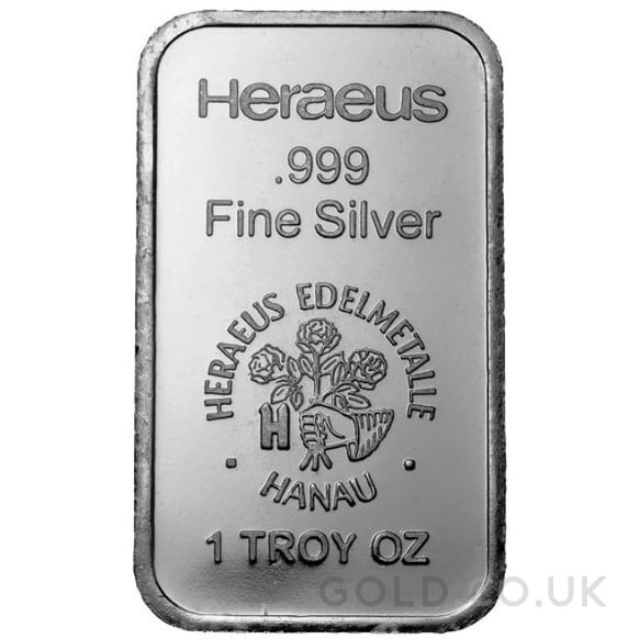 1oz Silver Bar Argor-Heraeus