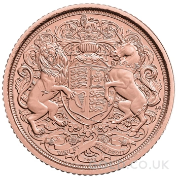 2022 Gold Half Sovereign Queen Elizabeth II Memorial