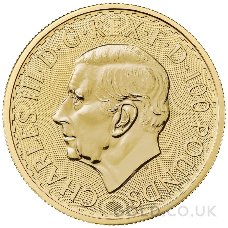 2023 King Charles III Britannia One Ounce Gold Coin