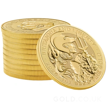 2025 1oz Britannia & Liberty Gold Coin