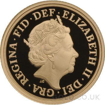 2018 Proof Gold Sovereign Boxed