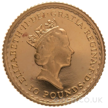 1989 Proof 1/10oz Gold Britannia Coin