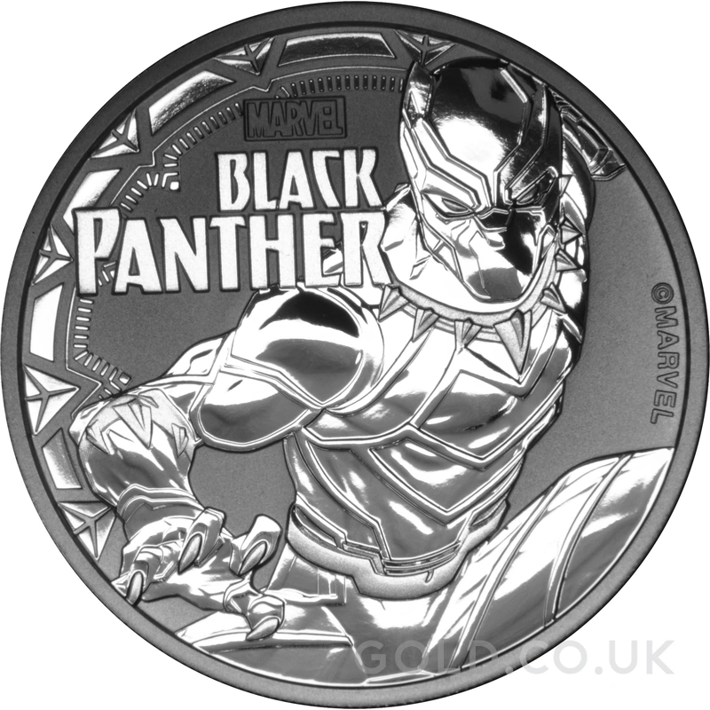 2018 Black Panther Silver Coin 1oz