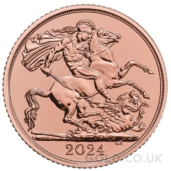 2024 £2 Coin Gold Double Sovereign
