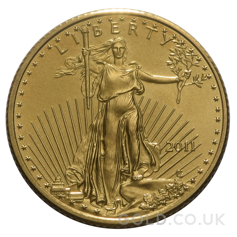 2011 1/10oz American Eagle Gold Coin