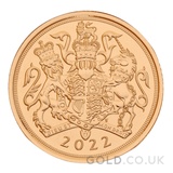 Gold Quarter Sovereign (2022)