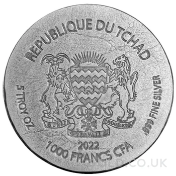Egyptian Relics Kek Silver Coin 5oz