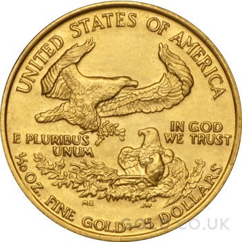 1992 1/10oz American Eagle Gold Coin