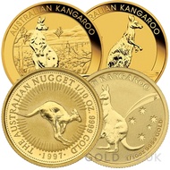 Gold Kangaroo (Nugget) Tenth Ounce (Our Choice)