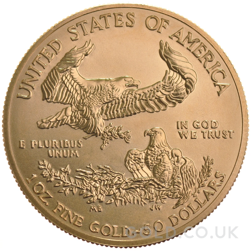 1992 American Eagle Gold Coin 1oz