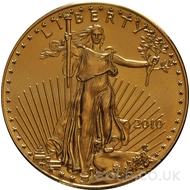 2010 Gold American Eagle Coin 1oz