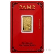 5g PAMP Year of the Dragon Gold Bar