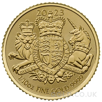2023 1/10oz Royal Arms Gold Coin