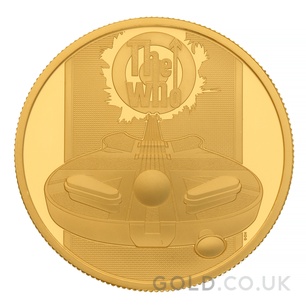 1oz Music Legends - The Who Proof Gold Coin Boxed (2021)