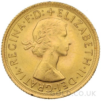 Elizabeth II Young Head Gold Sovereign Gift Boxed