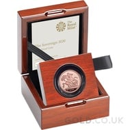 Gold Proof Sovereign Boxed (2020)