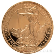 1987 One Ounce Proof Britannia