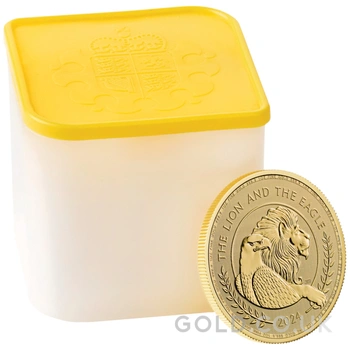 2024 The Lion and The Eagle 1oz Gold Coin