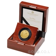 Vader & Palpatine Quarter Ounce Proof Gold Coin Boxed (2023)