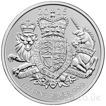 2025 Royal Arms Silver Coin 1oz