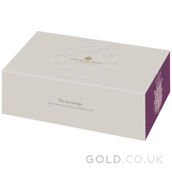 2025 Sovereign Three Coin Gold Proof Set Boxed