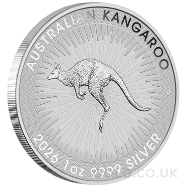2026 Australian Kangaroo Silver Coin 1oz