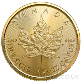 2023 1/4oz Canadian Maple Leaf Gold Coin