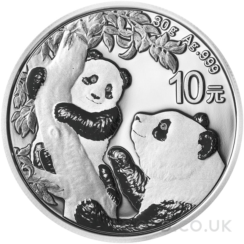 2021 30g Chinese Panda Silver Coin