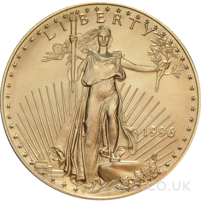 1996 American Eagle Gold Coin 1oz