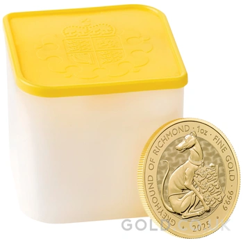 2025 Greyhound of Richmond - Tudor Beasts 1oz Gold Coin