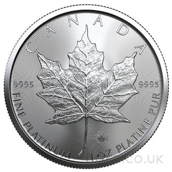 2022 1oz Canadian Maple Leaf Platinum Coin