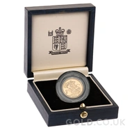 1994 Gold Proof Half Sovereign Boxed
