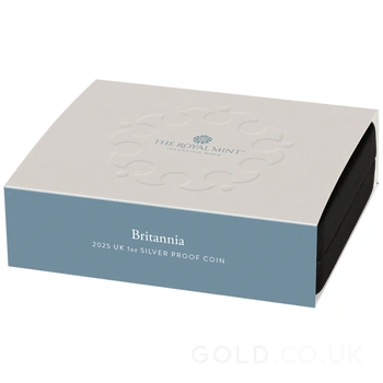 2025 Britannia 1oz Silver Proof Coin Boxed