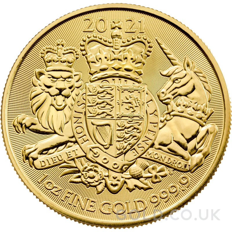 2021 Royal Arms 1oz Gold Coin