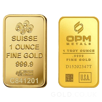Pre-Owned 1oz Gold Bar Best Value