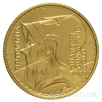 2003 Proof 1/4oz Gold Britannia Coin