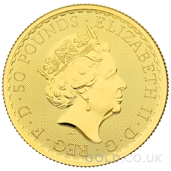 2021 1/2oz Gold Britannia Coin