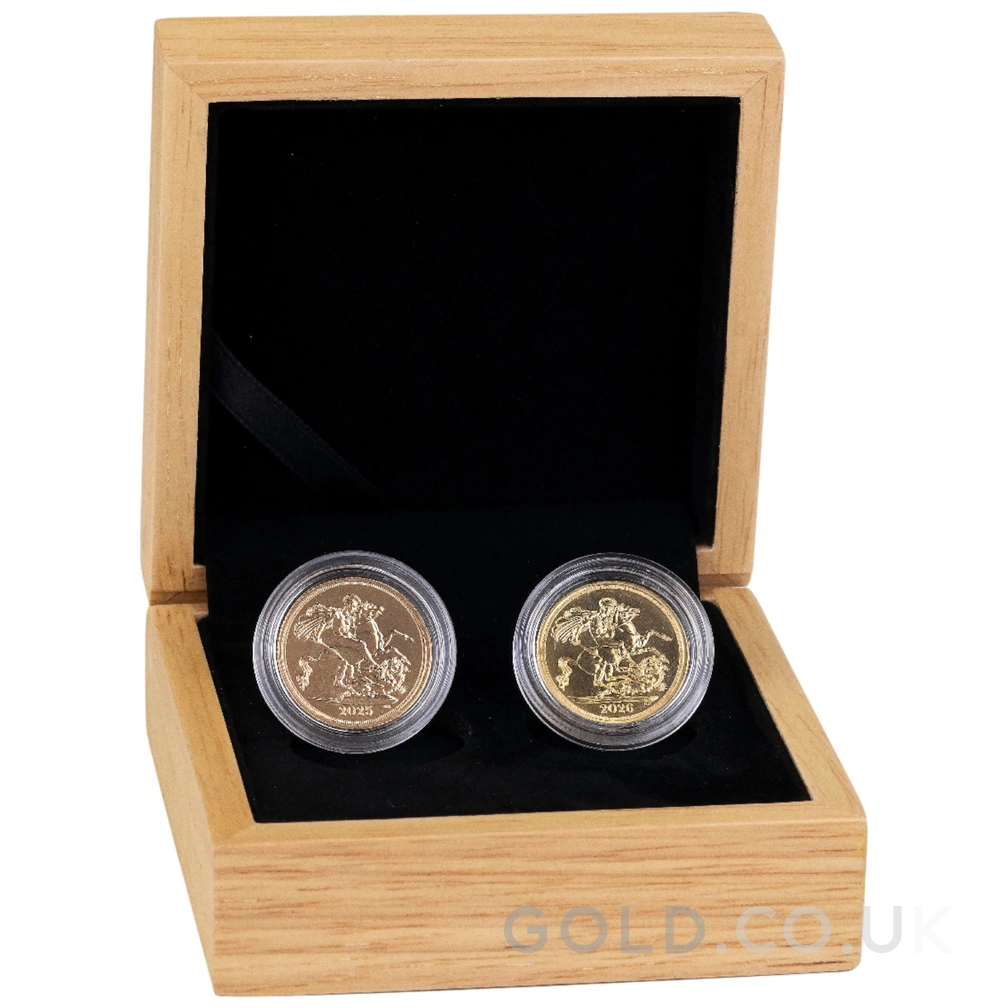 2025 & 2026 Sovereign Gold Coins Gift Boxed