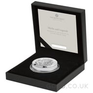 Morgan le Fay Myths & Legends 2oz Proof Silver Coin Boxed (2023)