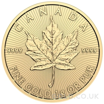 2024 MapleGram 25 x 1g Gold Coins