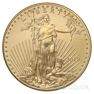 2019 Gold American Eagle Coin 1oz