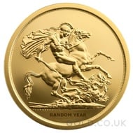 Gold Quintuple Sovereign